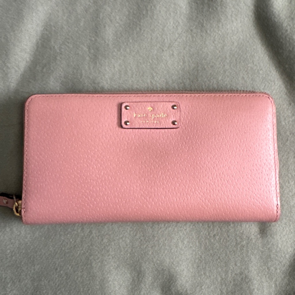 Pink Kate Spade wallet